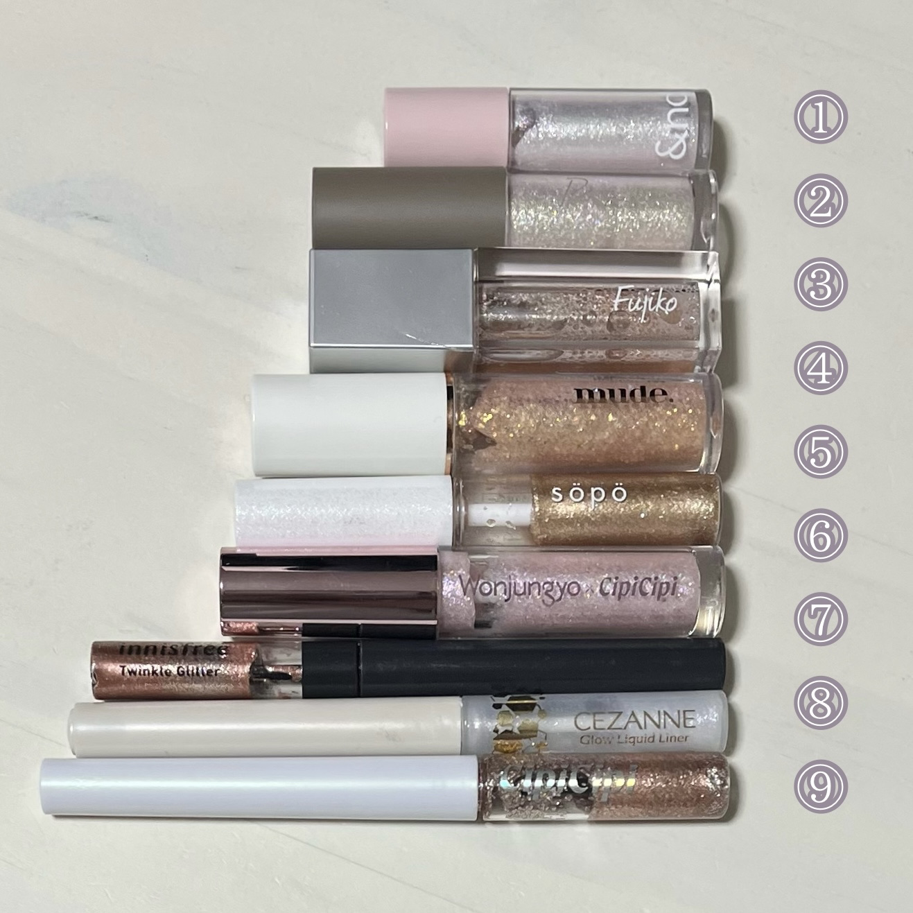 トゥインクル グリッター/innisfree/リキッドアイライナーを使ったクチコミ（2枚目）