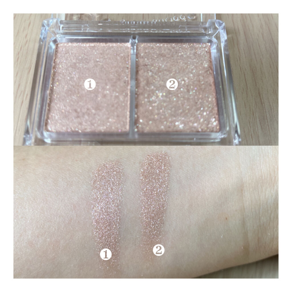 ジュエリーシャドウベール/キャンメイク/アイシャドウパレットを使ったクチコミ（2枚目）