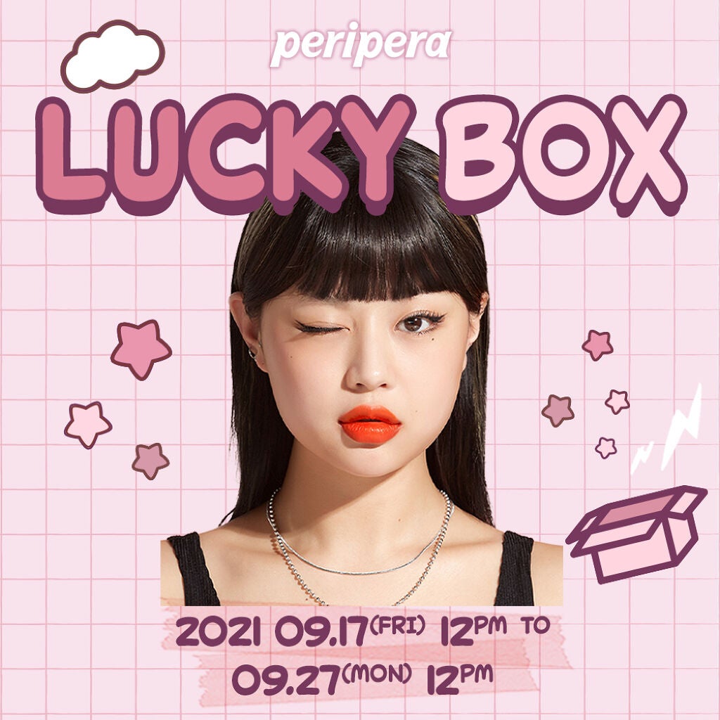 【公式】PERIPERA on LIPS 「🎁LUCKYBOX🎁2021.9.17(金)12:00~202..」(1枚目)