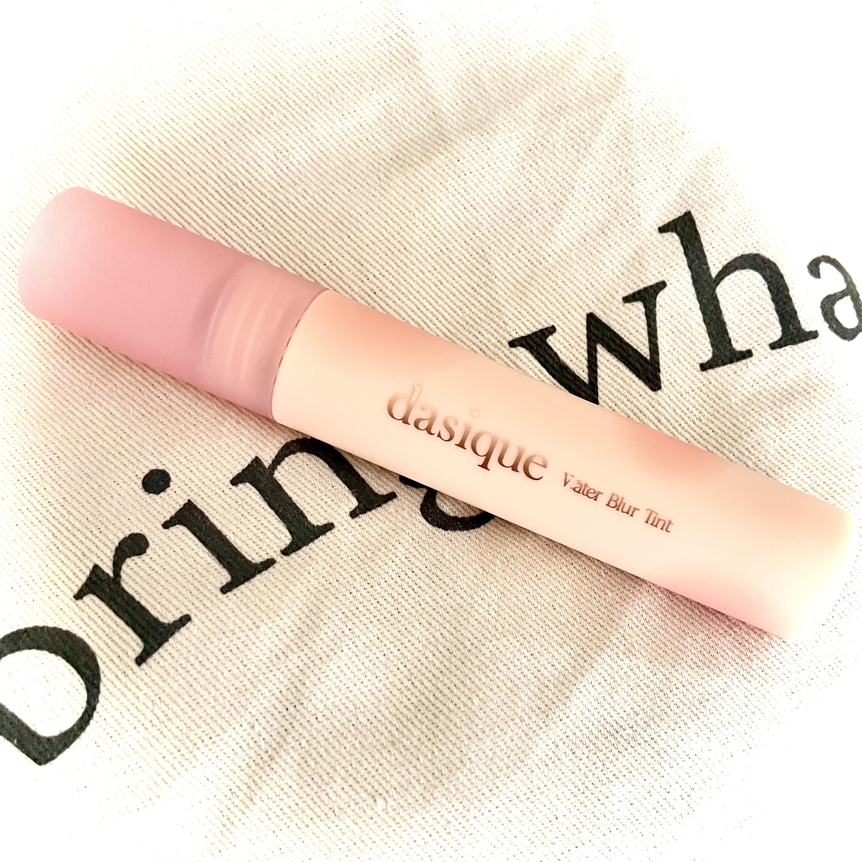 ウォーターブラーティント/dasique/リップティントを使ったクチコミ（1枚目）