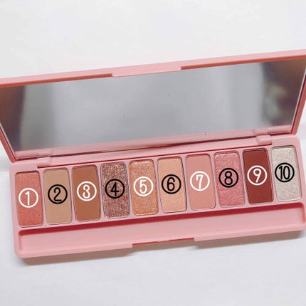 プレイカラー アイシャドウ/ETUDE/アイシャドウパレットを使ったクチコミ(2枚目)