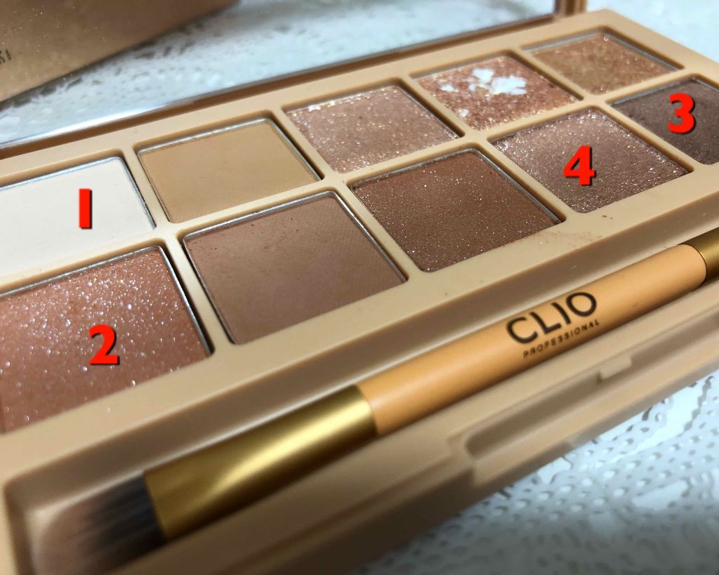 プロ アイ パレット/CLIO/アイシャドウパレットを使ったクチコミ(2枚目)