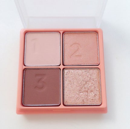 マルチキューブ 002 ハローピーチ/i’m meme/アイシャドウパレットを使ったクチコミ(2枚目)