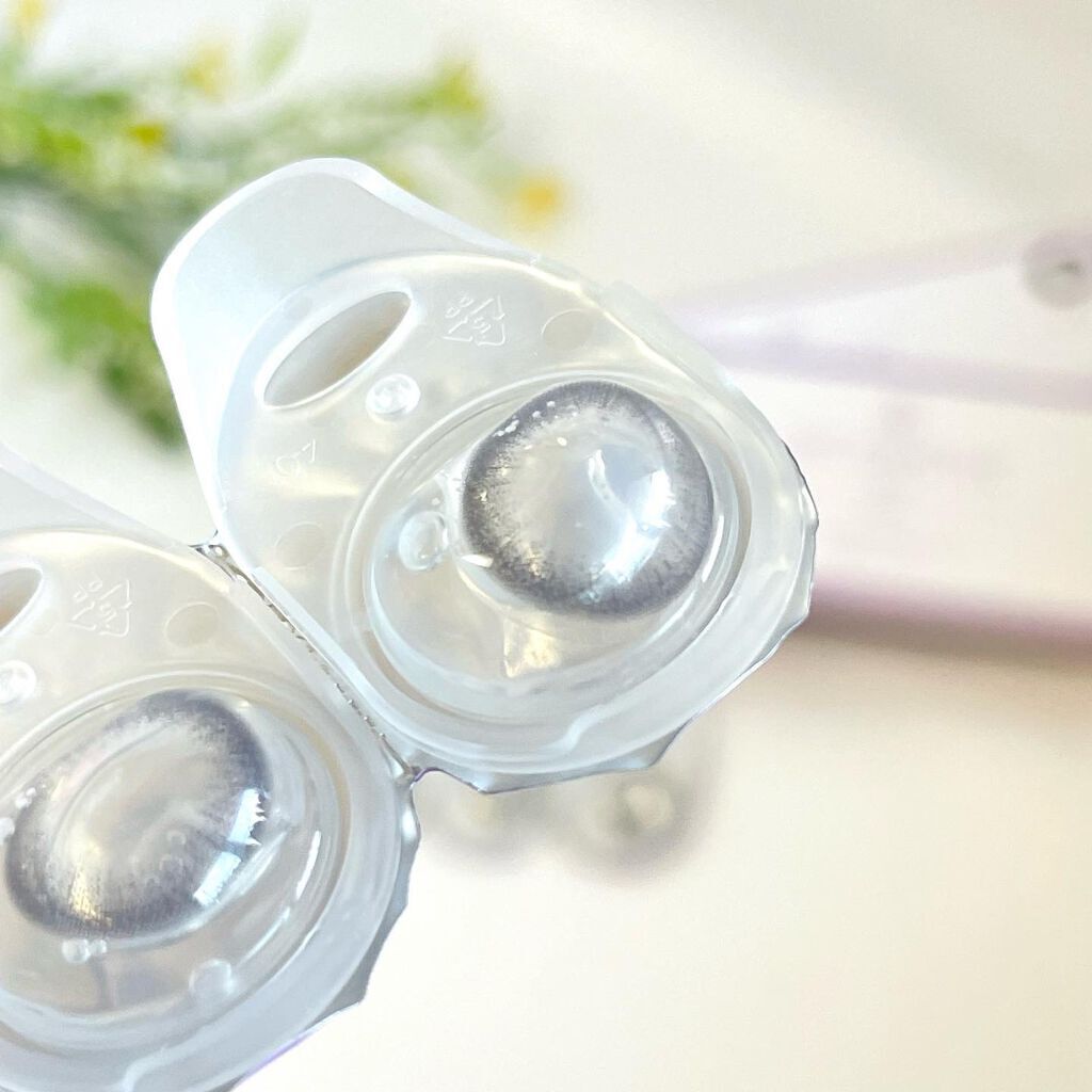 デコラティブアイズ ヴェール Cassis Sherbet/Decorative Eyes/カラーコンタクトレンズを使ったクチコミ（3枚目）