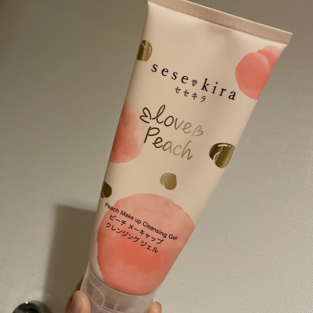 ピーチメーキャップクレンジングジェル/sesekira/クレンジングジェルを使ったクチコミ（1枚目）