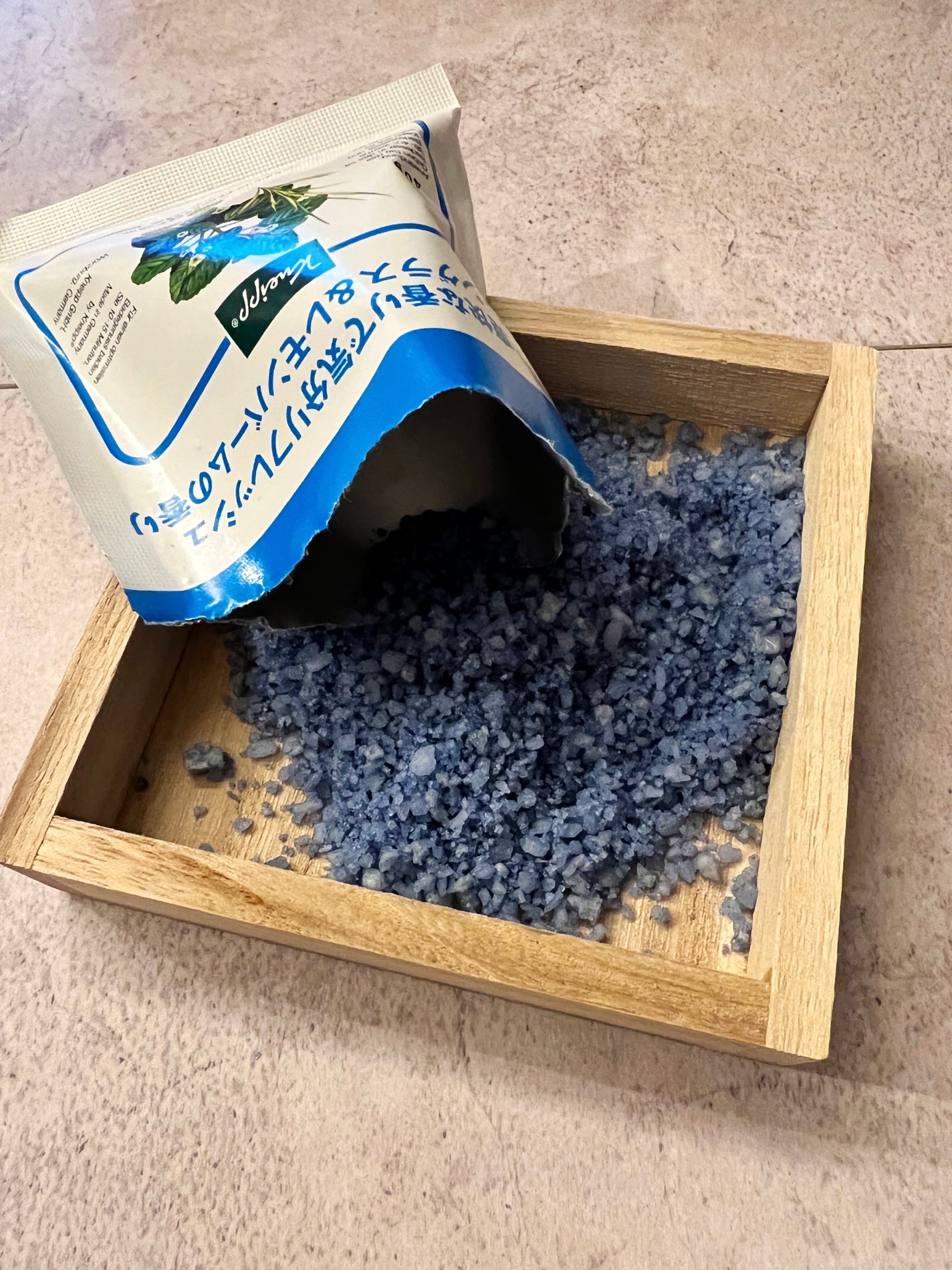 クナイプ グーテナハト バスソルト ホップ&バレリアンの香り/クナイプ/無機塩系入浴剤を使ったクチコミ(5枚目)