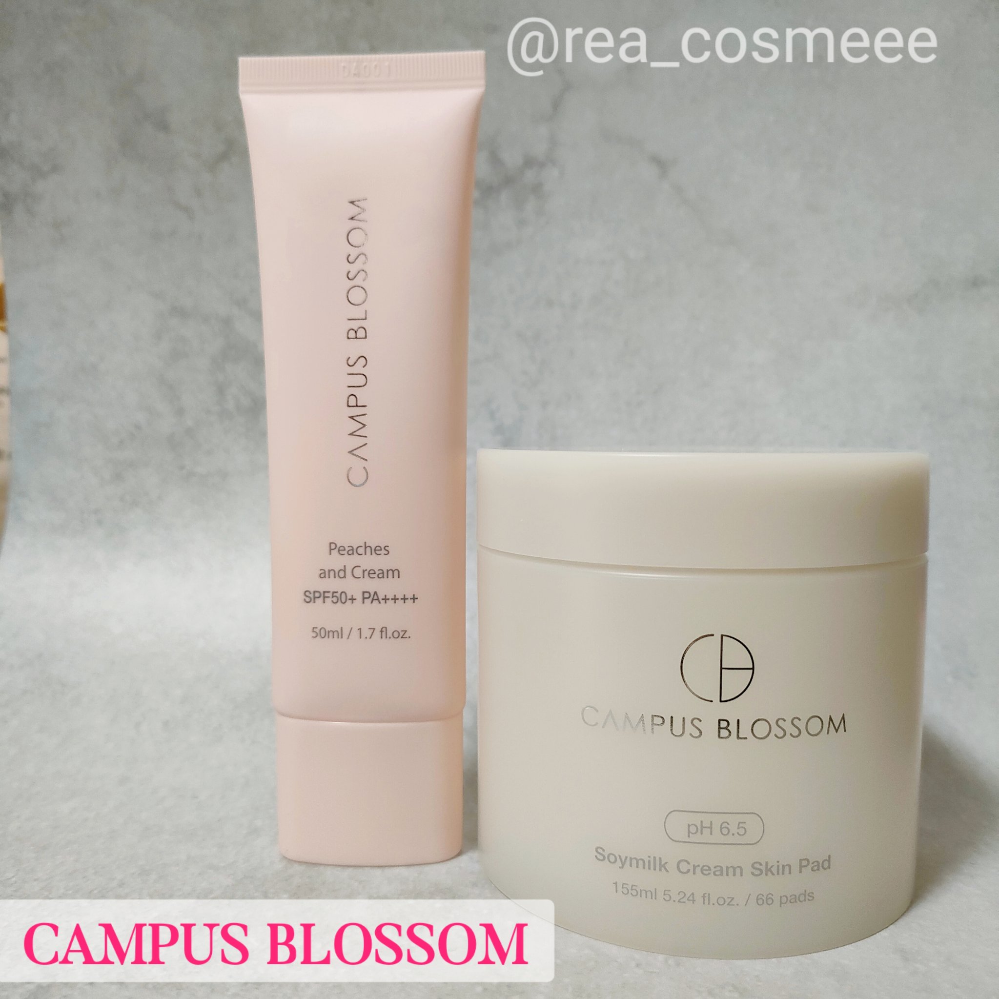 ピーチ&クリームトーンアップ サンスクリーン/CAMPUS BLOSSOM/化粧下地を使ったクチコミ（1枚目）