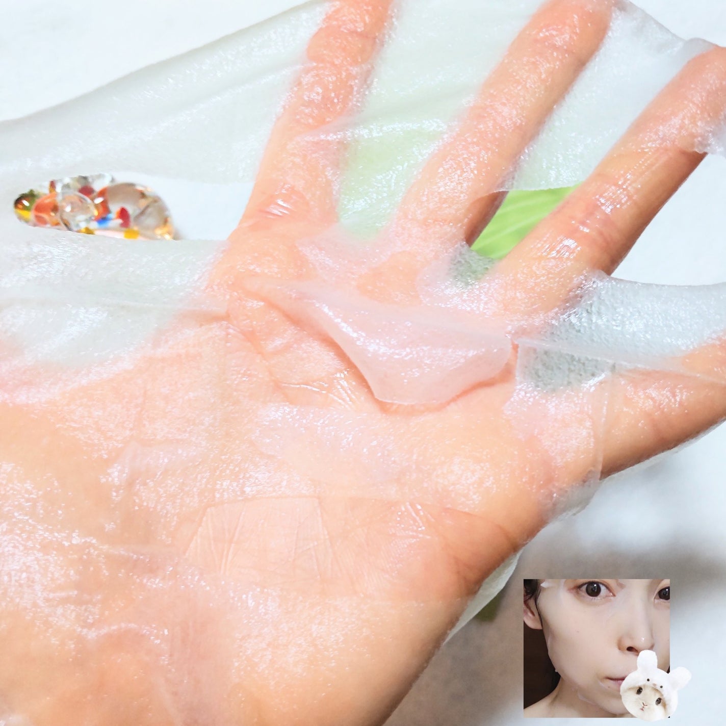 グリーンティーエッセンシャルマスク/Bonajour/シートマスク・パックを使ったクチコミ(4枚目)