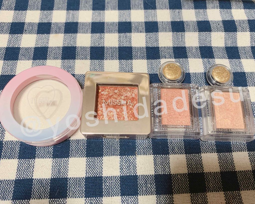 ダイソー×IT GIRL アイシャドウ 星空のまたたき/DAISO/単色アイシャドウを使ったクチコミ（2枚目）