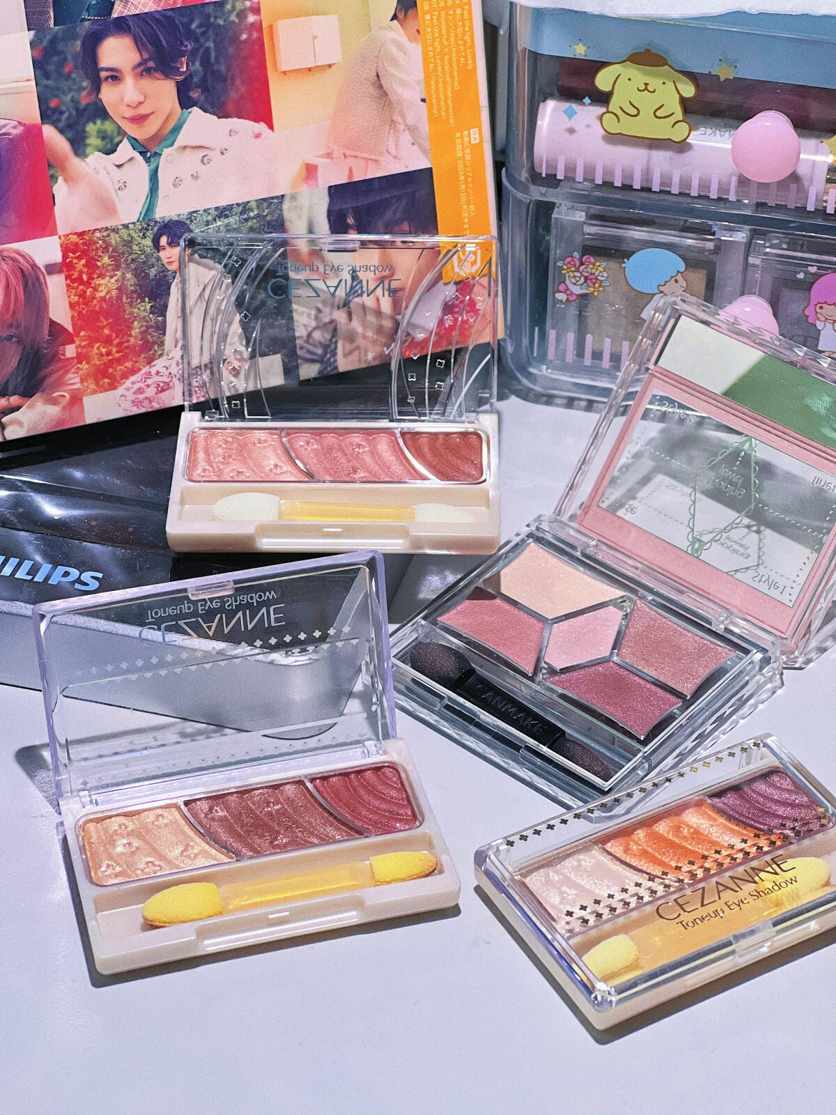 【旧品】パーフェクトスタイリストアイズ/キャンメイク/アイシャドウパレットを使ったクチコミ(1枚目)