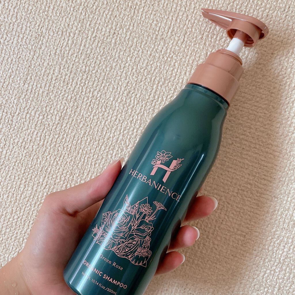 ハーバニエンス シャンプー・コンディショナー(グリーンローズ)/HERBANIENCE/市販シャンプーを使ったクチコミ(2枚目)