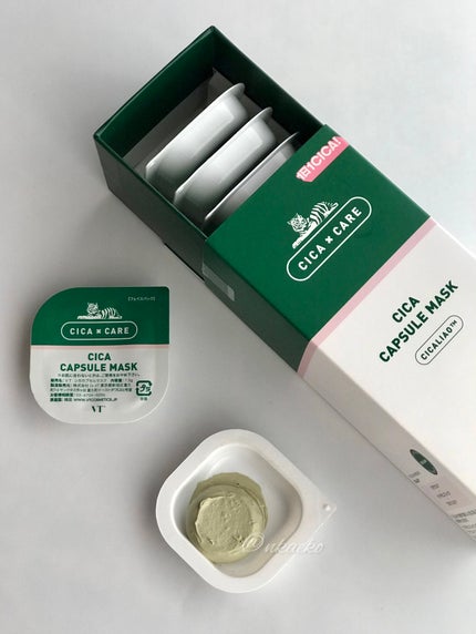 CICA カプセルマスク/VT/洗い流すパック・マスクを使ったクチコミ(4枚目)