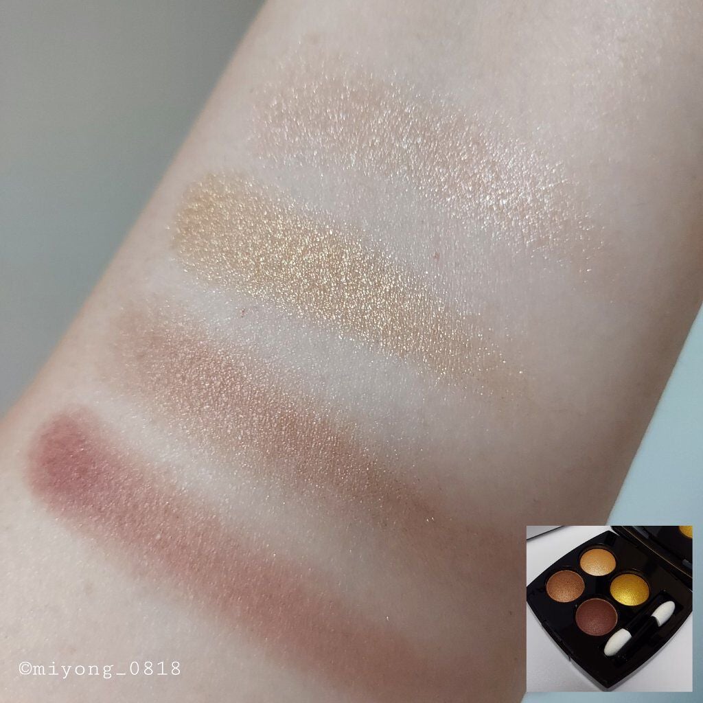 レ キャトル オンブル/CHANEL/アイシャドウパレットを使ったクチコミ(5枚目)