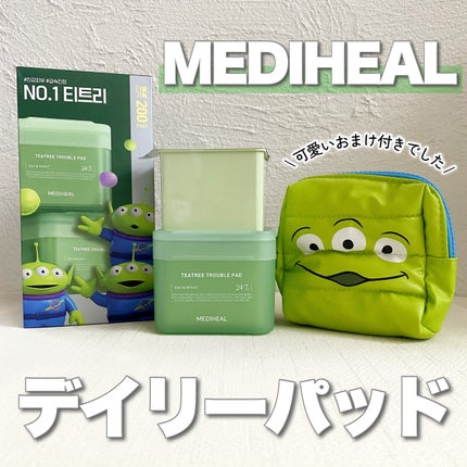 ティーツリー トラブルパッド/MEDIHEAL/トナーパッドを使ったクチコミ(1枚目)