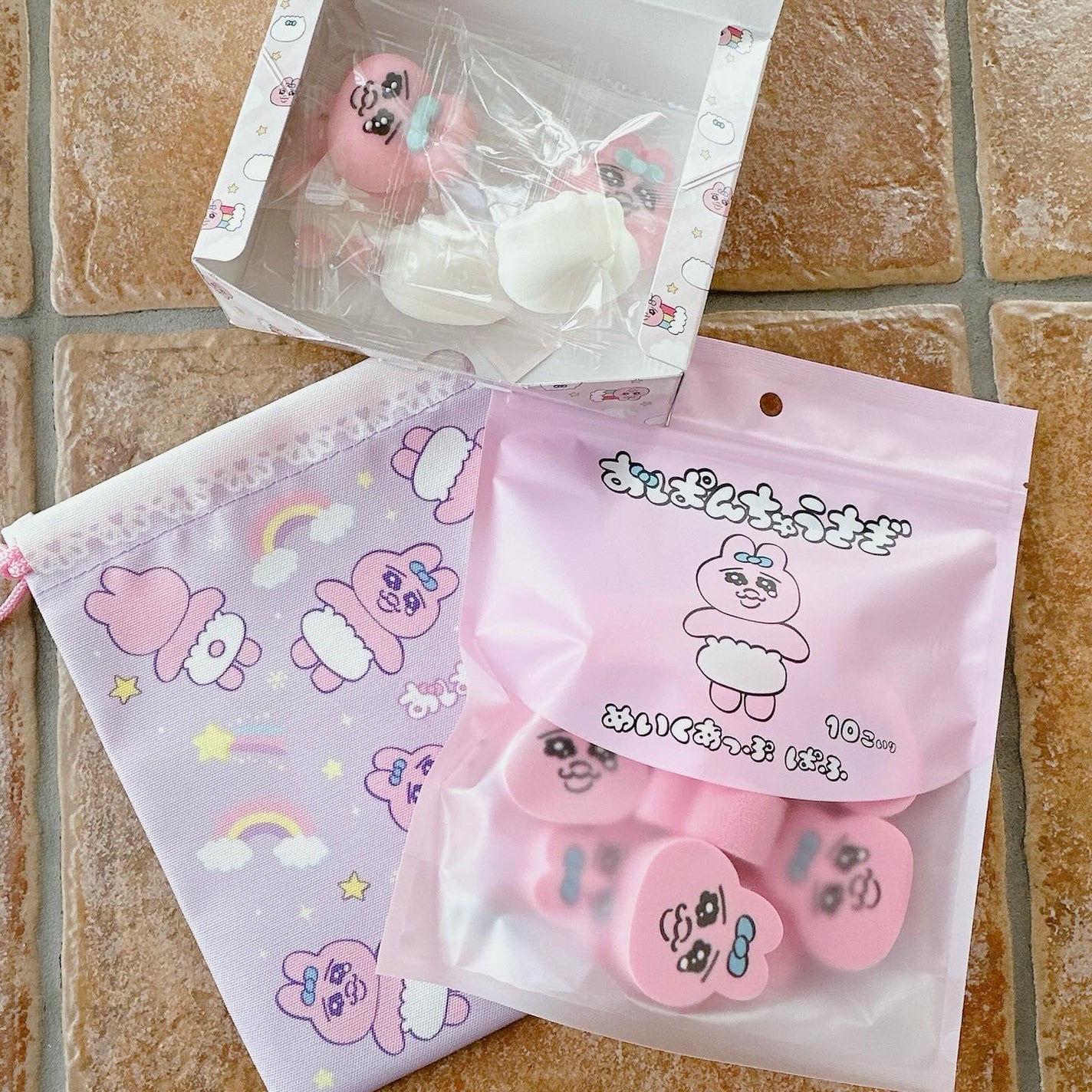 おぱんちゅうさぎ ダイカットパフ|SHOBIDOの口コミ - お おぱんちゅうさぎ ダイカットパフ|SHOBIDOの口コミ - お