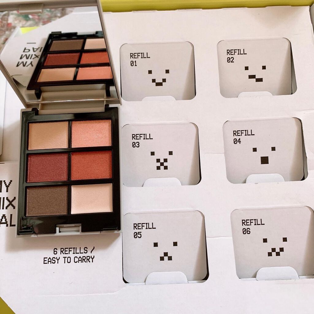 MY MIXED PALETTE 6色カスタムパレット/MN/マルチパレットを使ったクチコミ（2枚目）