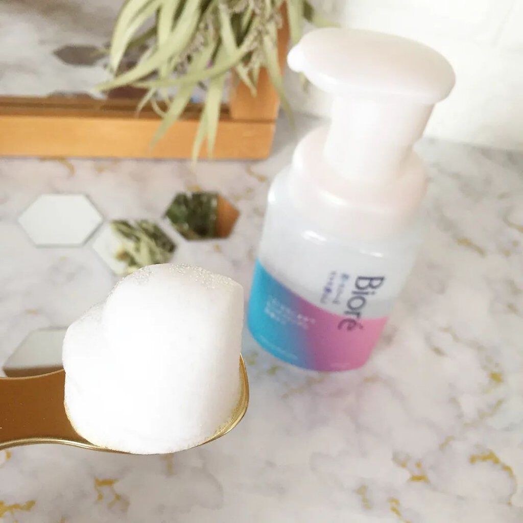 泡クリームメイク落とし/ビオレ/クレンジングクリームを使ったクチコミ（3枚目）