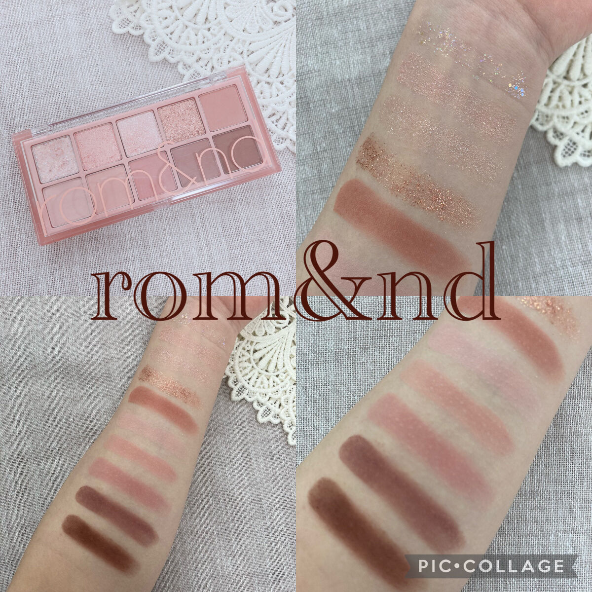 ベターザンパレット/rom&nd/アイシャドウパレットを使ったクチコミ（1枚目）