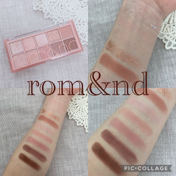 ベターザンパレット/rom&nd/アイシャドウパレット by 白うさぎ