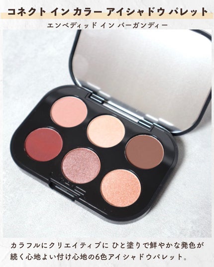 コネクト イン カラー アイシャドウ パレット × 6/M・A・C/アイシャドウパレットを使ったクチコミ(2枚目)