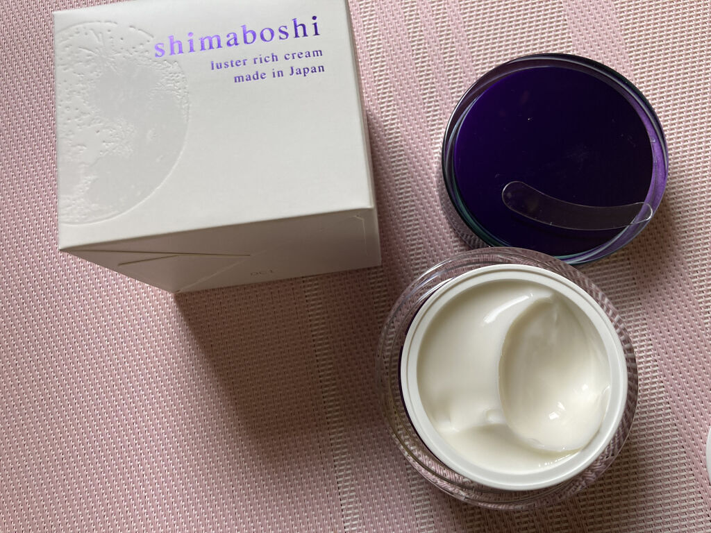 ラスターリッチクリーム/shimaboshi/フェイスクリームを使ったクチコミ（2枚目）