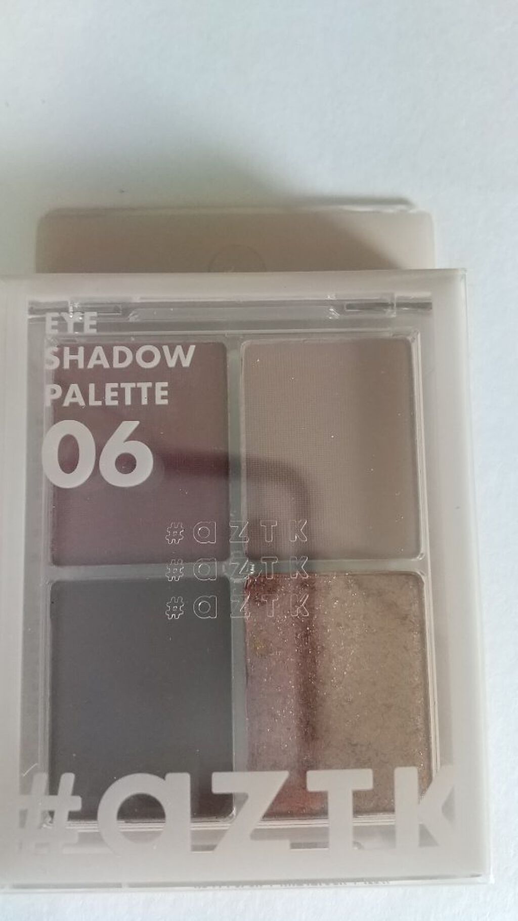 4色アイシャドウパレット/aZTK/アイシャドウパレットを使ったクチコミ（1枚目）
