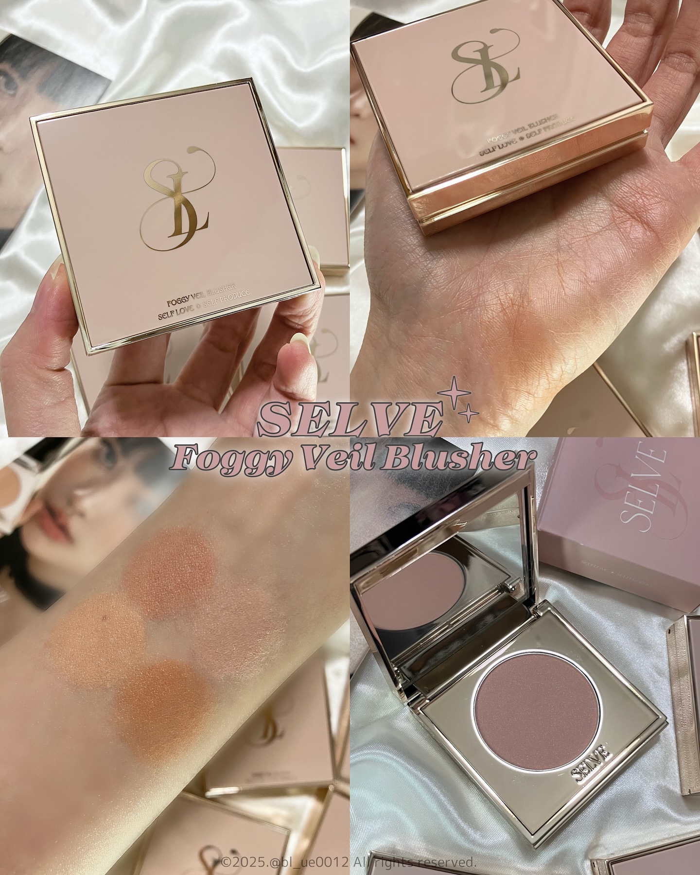 フォギーヴェールブラッシャー/SELVE/パウダーチークを使ったクチコミ（1枚目）