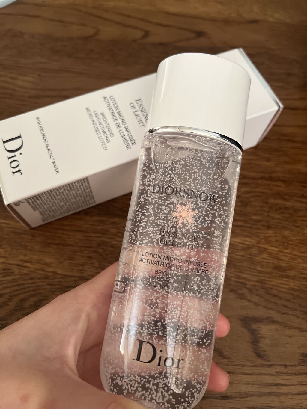 スノー ライト エッセンス ローション (薬用化粧水) (医薬部外品)/Dior/化粧水を使ったクチコミ（1枚目）