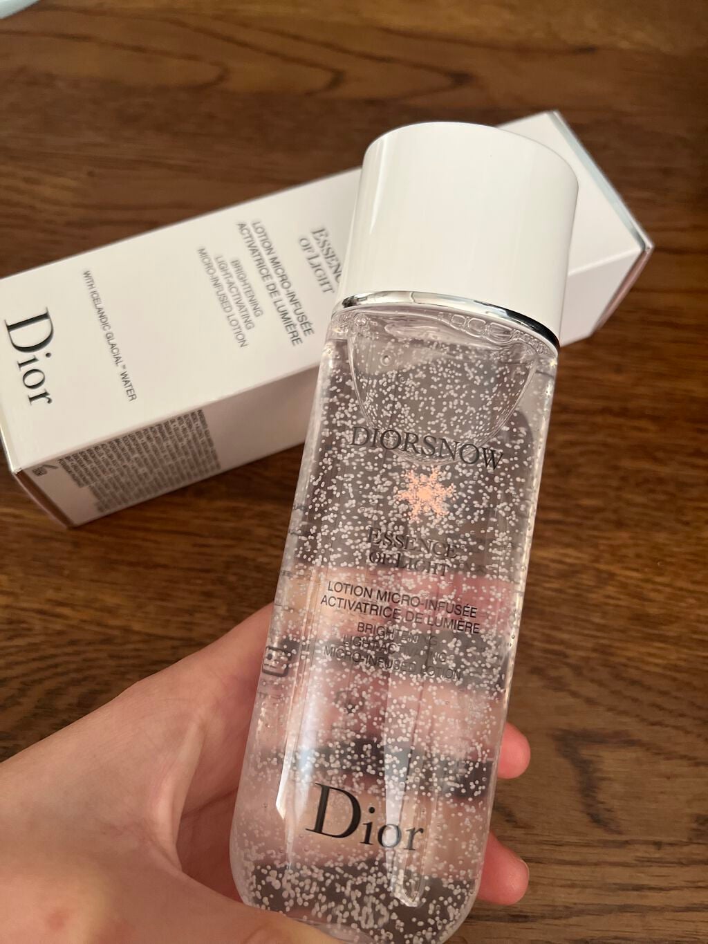 スノー ライト エッセンス ローション (薬用化粧水) (医薬部外品)/Dior/化粧水を使ったクチコミ(1枚目)