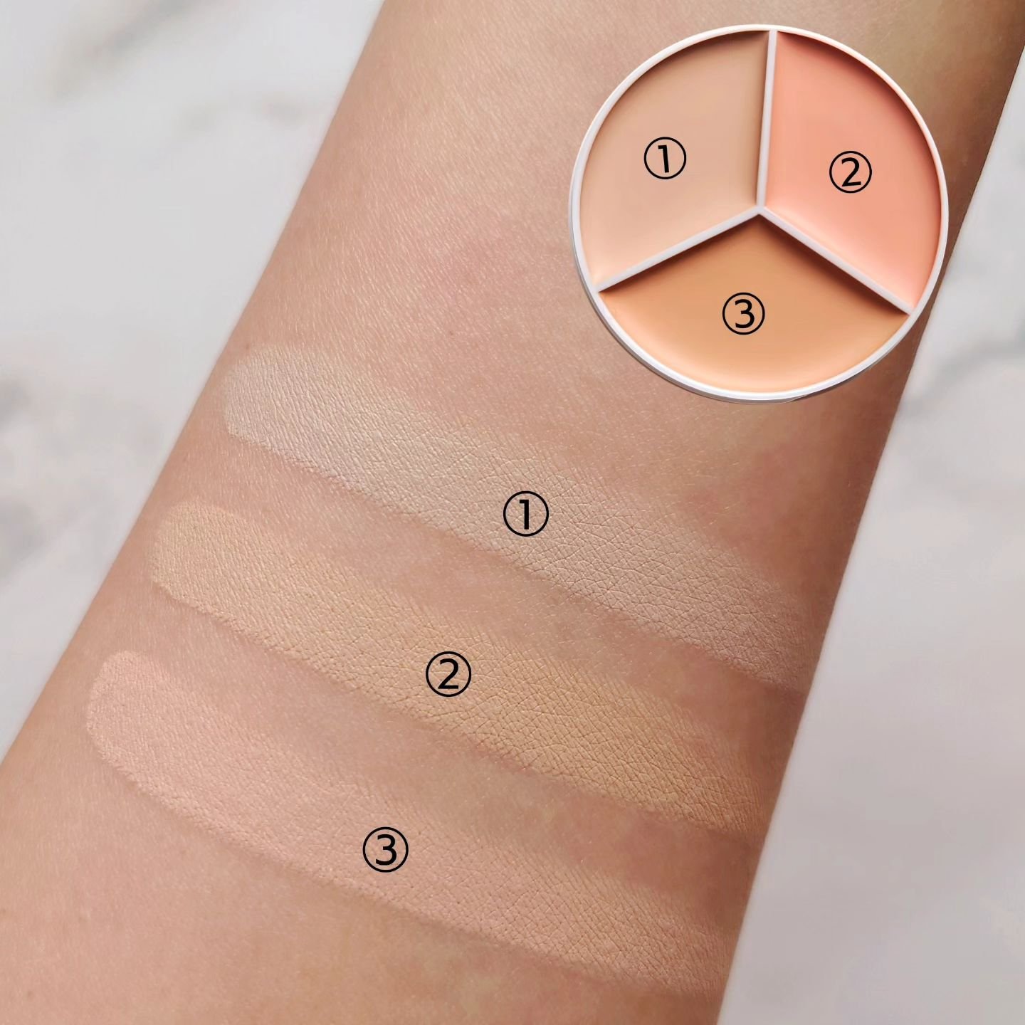 カバーアッププロコンシーラー/TFIT/パレットコンシーラーを使ったクチコミ（2枚目）