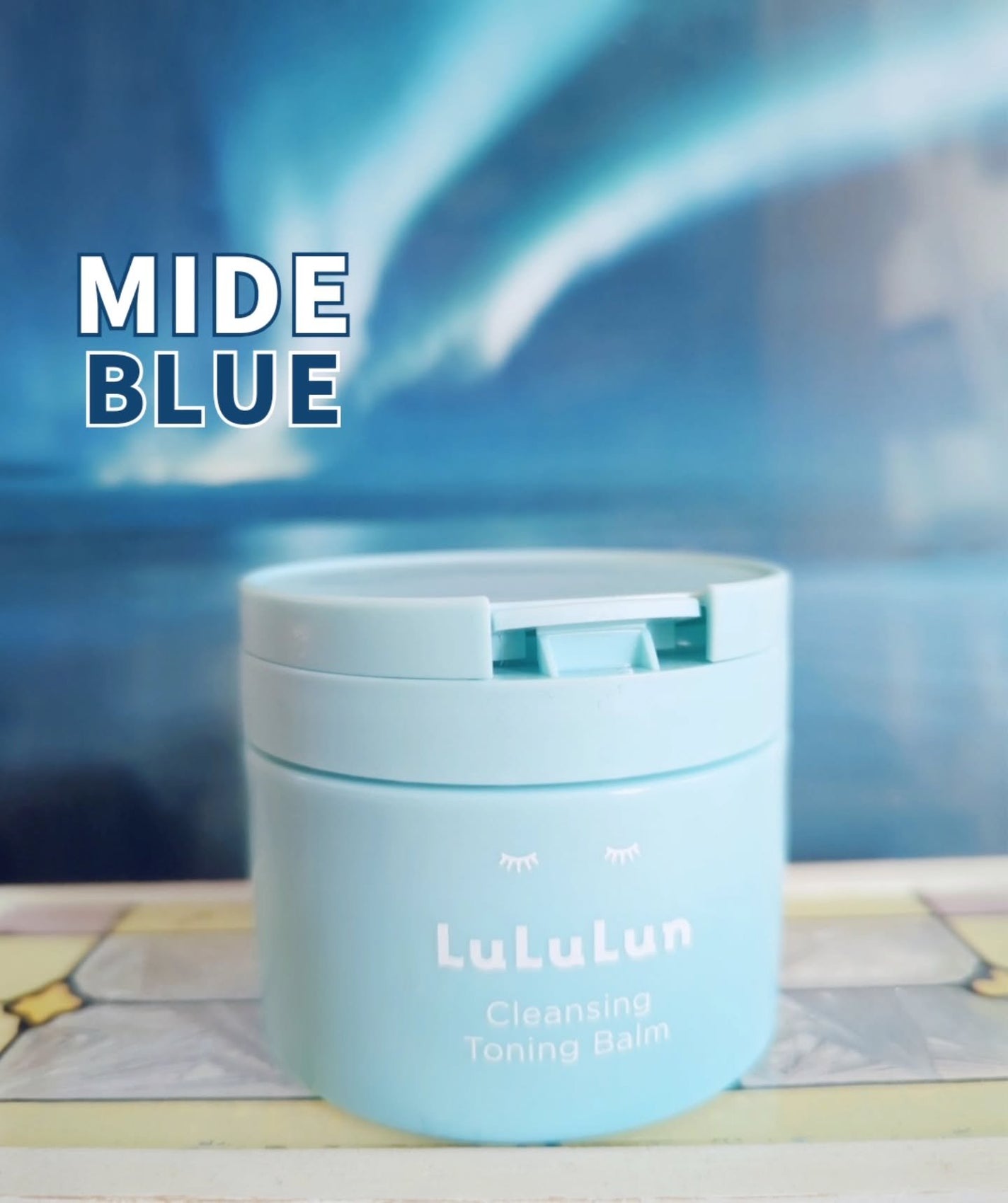 ルルルンクレンジング トーニングバーム MILD BLUE/ルルルン/クレンジングバームを使ったクチコミ(1枚目)