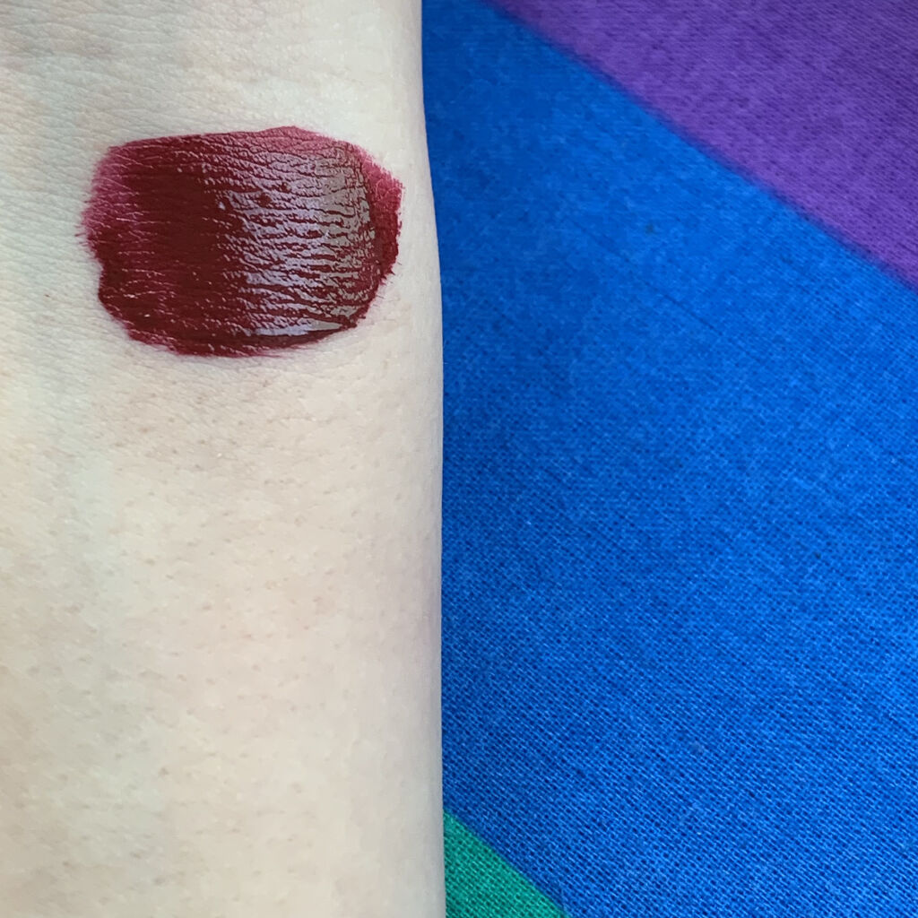 マットシックリップラッカー RD302（生産終了）/ETUDE/口紅を使ったクチコミ（2枚目）