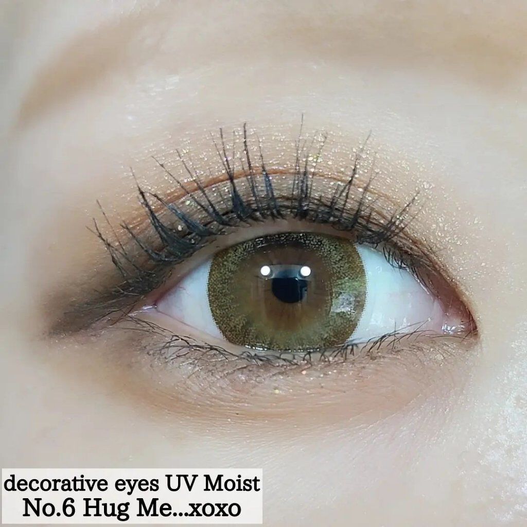 デコラティブアイズ UVモイスト/Decorative Eyes/カラーコンタクトレンズを使ったクチコミ（1枚目）