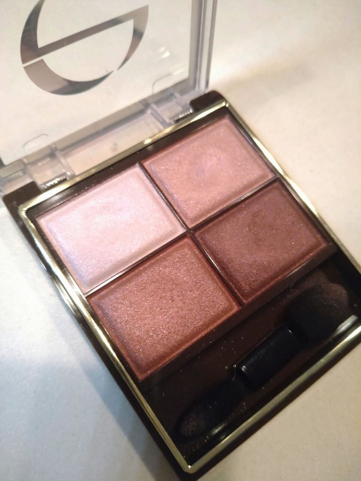 スキニーリッチシャドウ/excel/アイシャドウパレットを使ったクチコミ(2枚目)