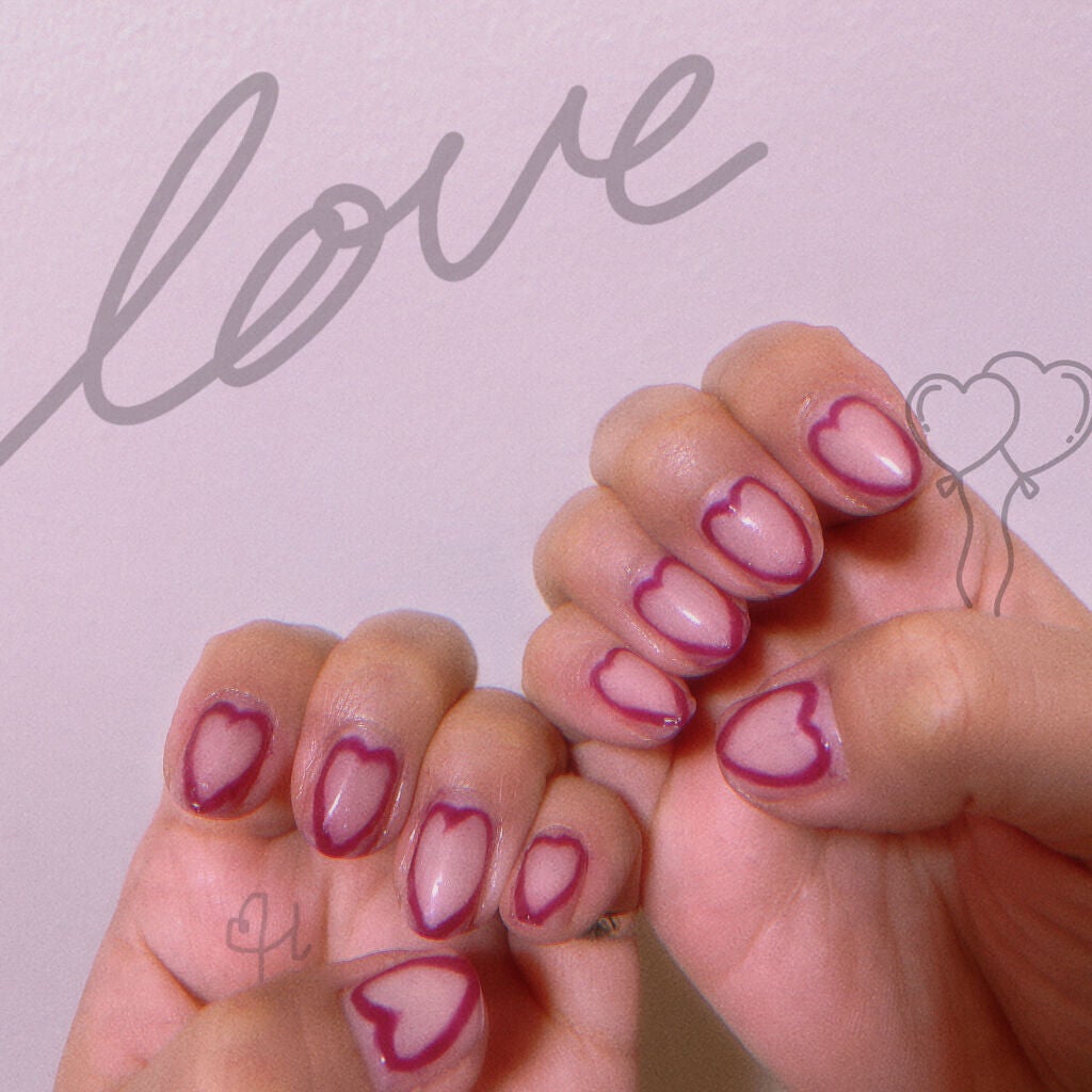 ジェルネイル(ライト対応)/セリア/ジェルネイルを使ったクチコミ(1枚目)