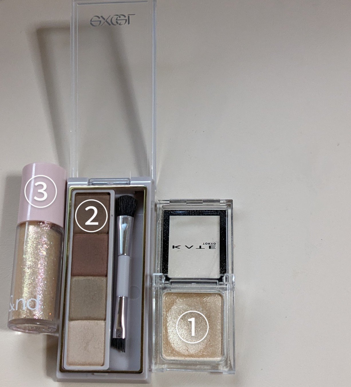 ケイト ザ アイカラー/KATE/単色アイシャドウを使ったクチコミ（2枚目）