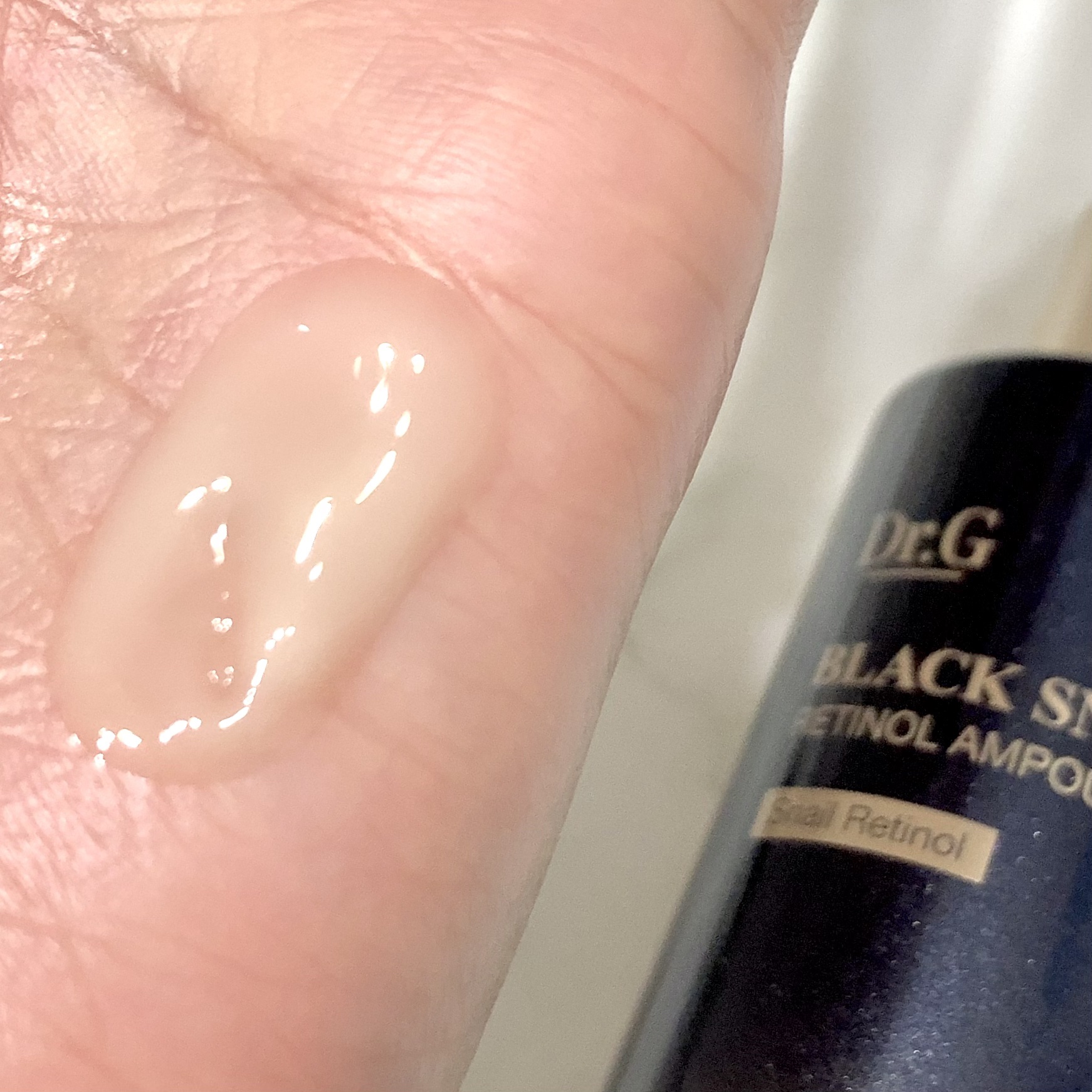 ブラックスネイルレチノールセラム/Dr.G/美容液を使ったクチコミ（2枚目）