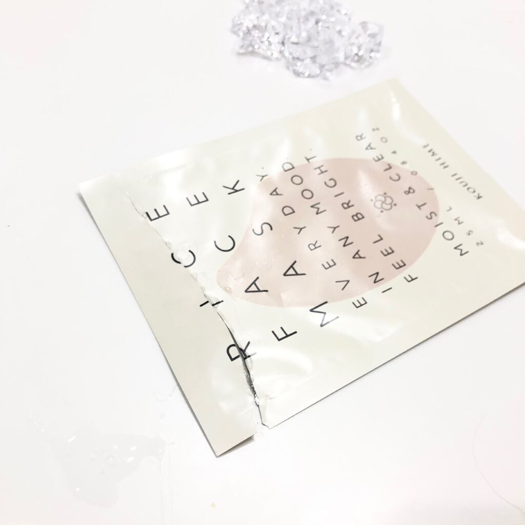 RICE FACE MASKライスバリアフェイスマスク MOISTCLEAR/KOUJIHIME/シートマスク・パックを使ったクチコミ（2枚目）