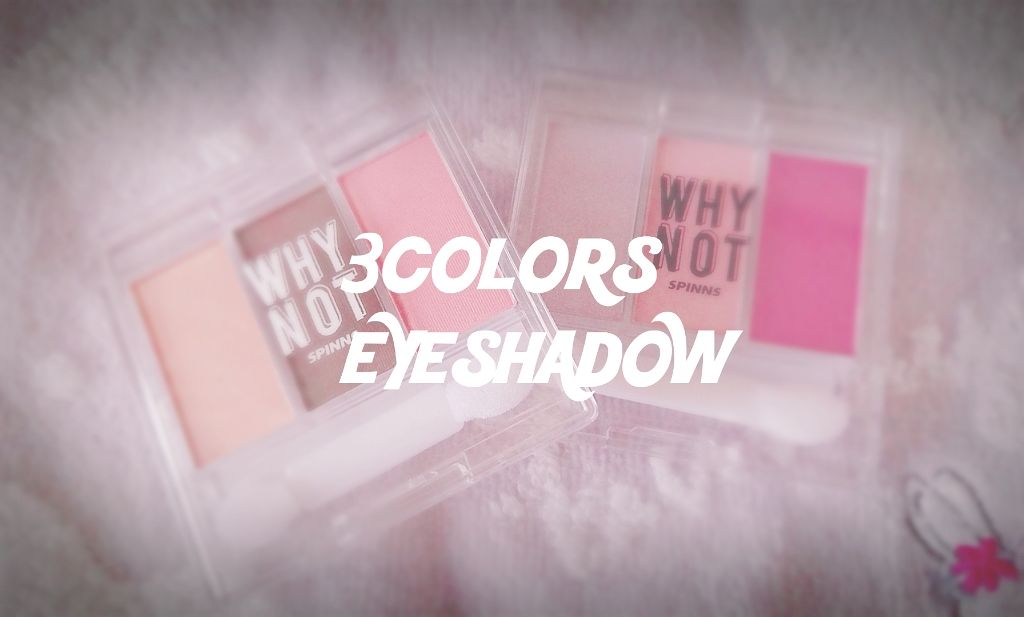 WHY NOT SPINNS 3色アイシャドウ/DAISO/アイシャドウパレットを使ったクチコミ（1枚目）