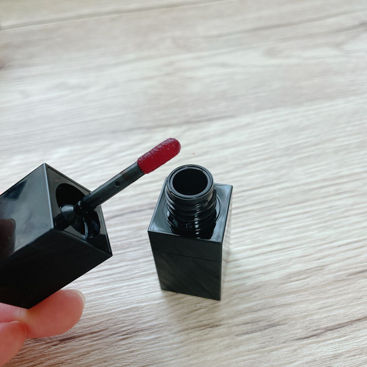 チーク ティント ＜ウォータリーチーク＞ 001 On Vacay/ADDICTION/リキッドチークを使ったクチコミ（2枚目）