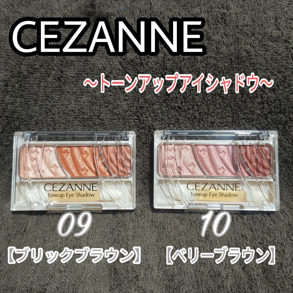 トーンアップアイシャドウ/CEZANNE/アイシャドウパレットを使ったクチコミ(1枚目)