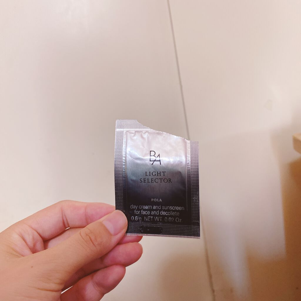 ライト セレクター/B.A/日焼け止めクリームを使ったクチコミ（1枚目）