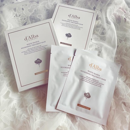 ホワイトトリュフナリシングトリートメントマスク/ダルバ/シートマスク・パックを使ったクチコミ(1枚目)