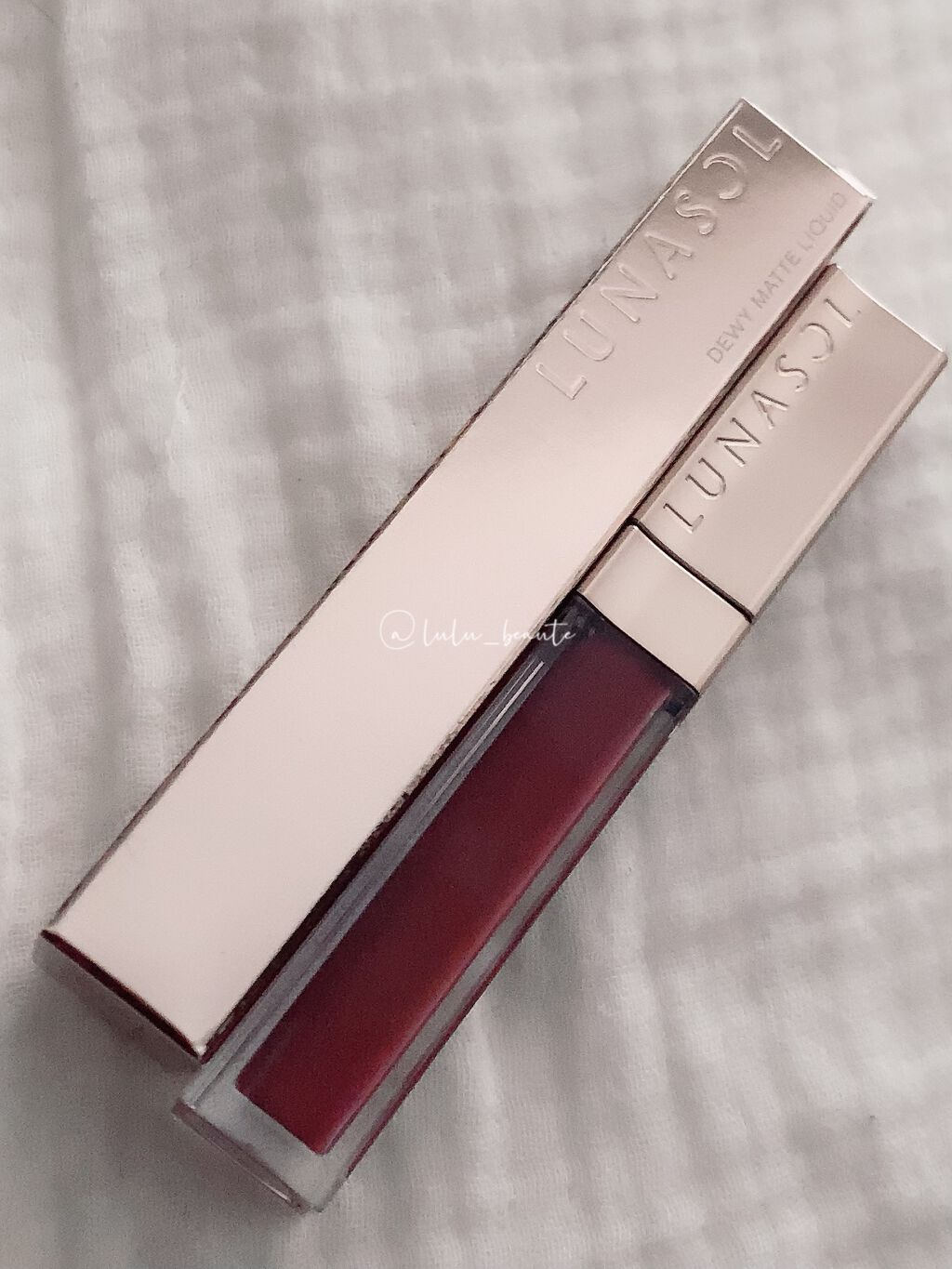 デューイマットリクイド/LUNASOL/口紅を使ったクチコミ（1枚目）