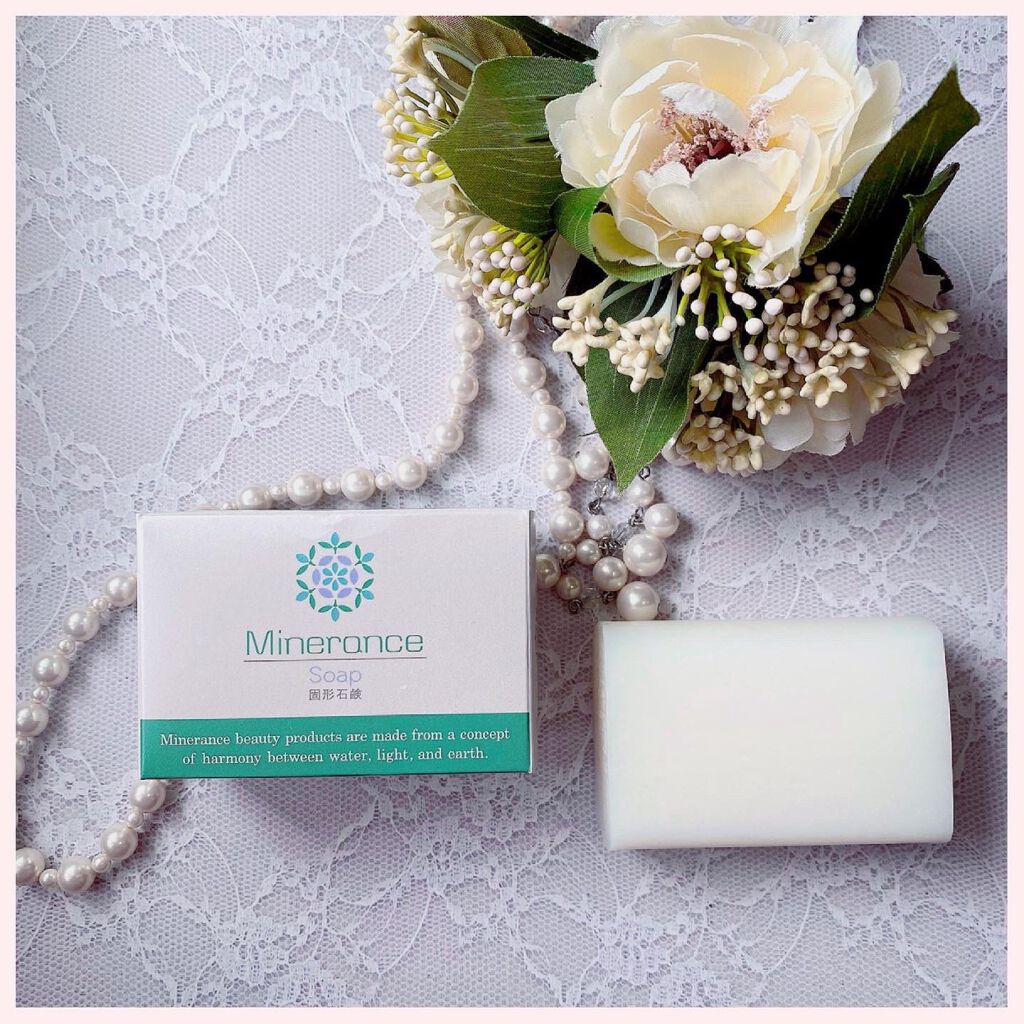 ミネランス 固形石鹸/minerance/洗顔石鹸を使ったクチコミ(2枚目)