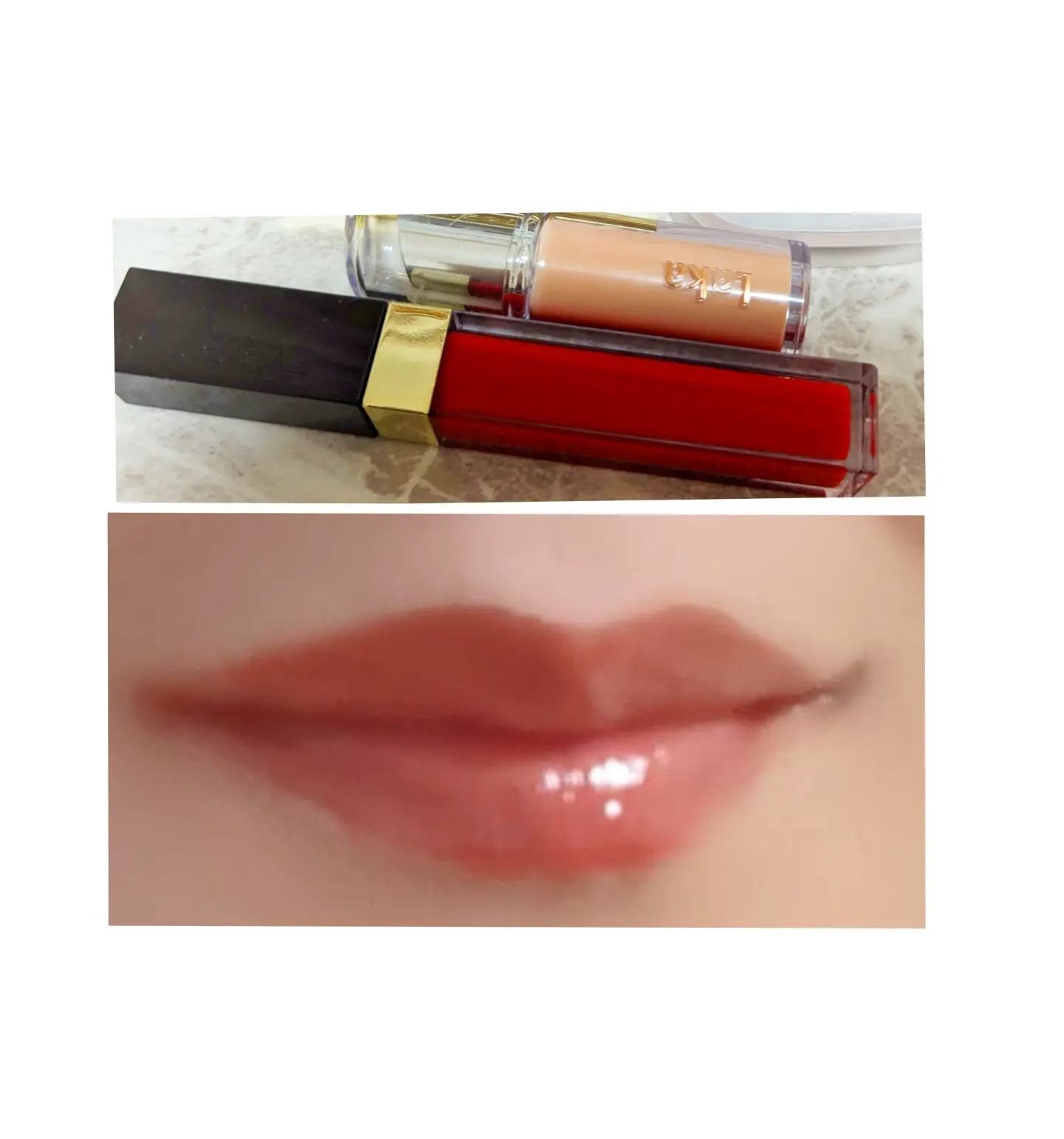 トーン ペタル フロート ブラッシュ 02 Pure Coral/to/one/パウダーチークを使ったクチコミ（3枚目）