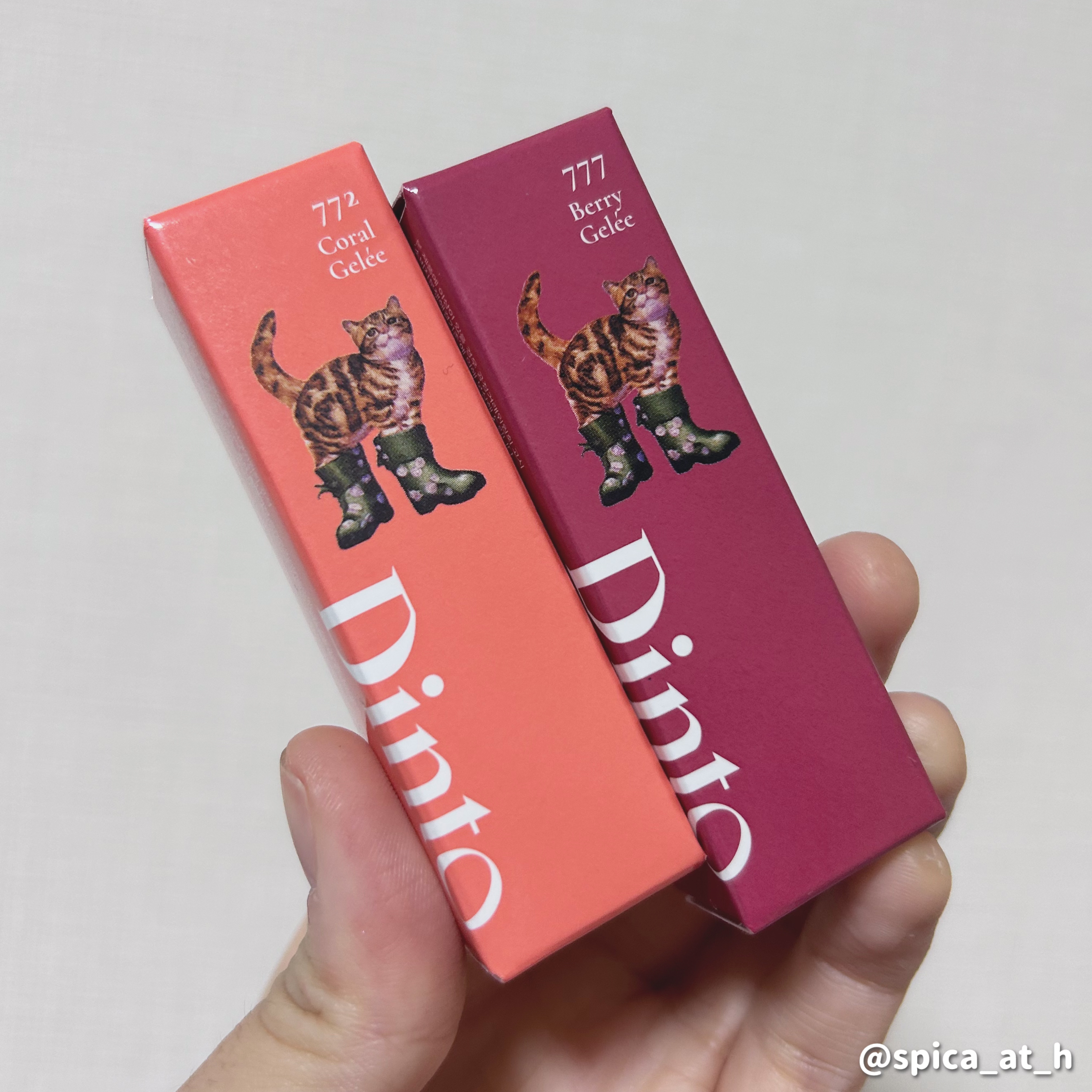 （ル・シャ ボテコレクション）ブラーゼリーボリュームリップティント/Dinto/リップティントを使ったクチコミ（3枚目）