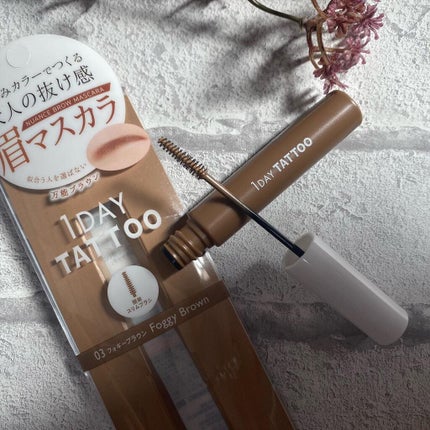 ニュアンスブロウマスカラ/K-パレット/眉マスカラを使ったクチコミ(4枚目)