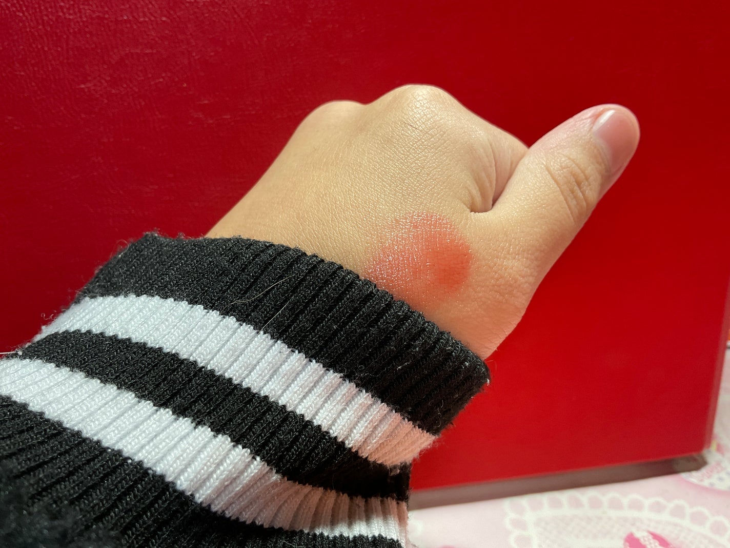 ニベア リッチケア&カラーリップ/ニベア/リップクリームを使ったクチコミ(2枚目)