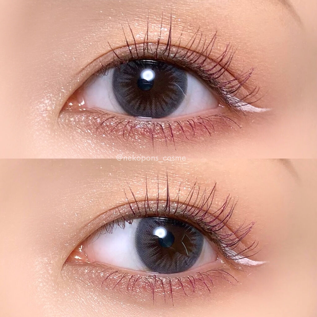 Solitary Kristin ブラウン/Hapa kristin/カラーコンタクトレンズを使ったクチコミ（3枚目）